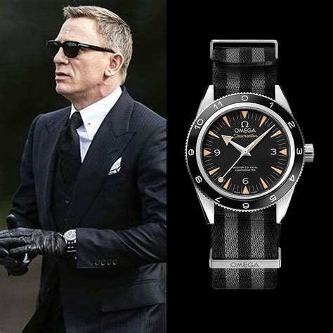 james bond wearing omega watch|James Bond watch price.